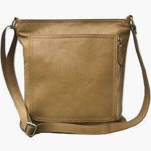 LaGaksta  Kate Shoulder Bag Taupe Leather